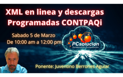 XML en linea y descargas programadas CONTPAQi