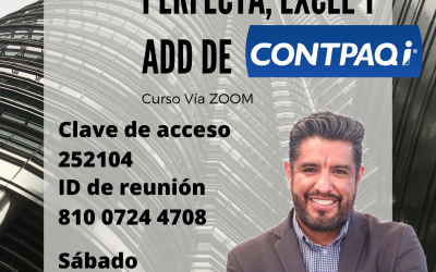 La dupla perfecta, Excel y ADD de CONTPAQi