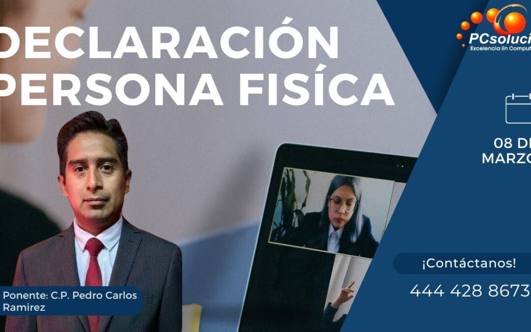 Declaración persona física. Ponente C.P. Pedro Carlos Ramírez