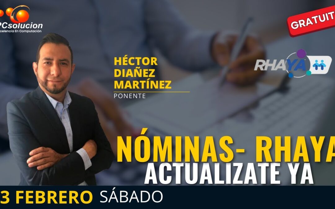 Nóminas Rhaya. Ponente: Héctor Diañez